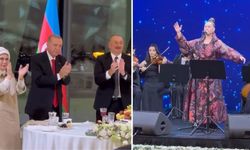 Cumhurbaşkanı Erdoğan ile Aliyev, Azerin'i ayakta alkışladı